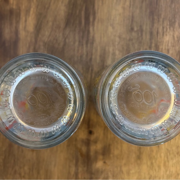 McDonalds Walt Disney 100 Years Of Magic Glass Mickey Mouse Set Of 2 - Picture 6 of 6